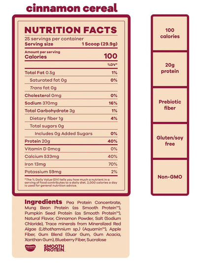 #nutrition facts_2 lbs. / cinnamon cereal