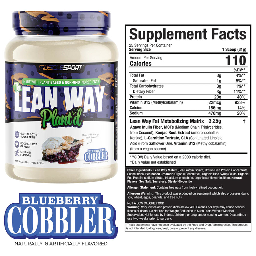 Musclesport Lean Way Plant&