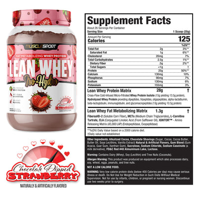 #nutrition facts_2 Lbs. / Chocolate Dipped Strawberry
