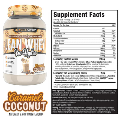 #nutrition facts_2 Lbs. / Coconut Caramel