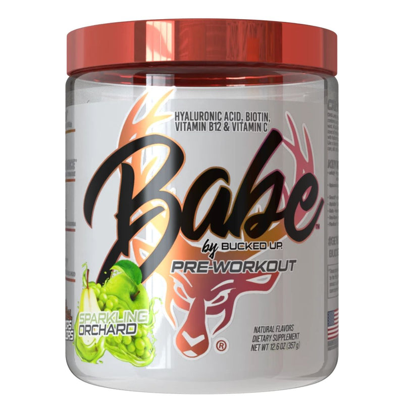 Bucked Up Babe Pre Workout Pre-Workout Bucked Up Size: 30 Servings Flavor: Sparkling Orchard (Green Apple/White Peach/White Grape)