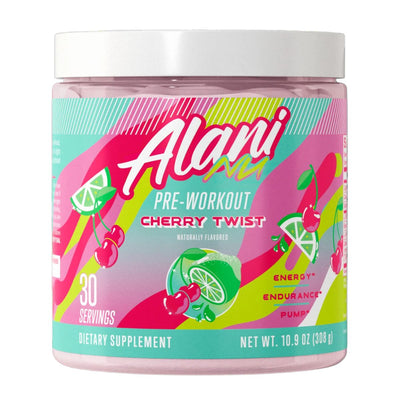 Alani Nu Pre Workout Pre-Workout Alani Nu Size: 30 Servings Flavor: Cherry Twist (NEW)