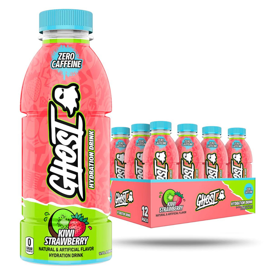 GHOST Hydration Drink Hydration GHOST Size: 12 Pack Flavor: Kiwi Strawberry