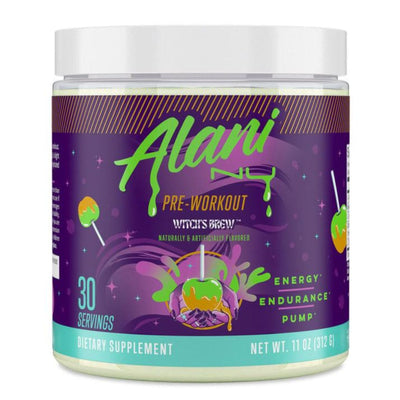 Alani Nu Pre Workout Pre-Workout Alani Nu Size: 30 Servings Flavor: Witch's Brew