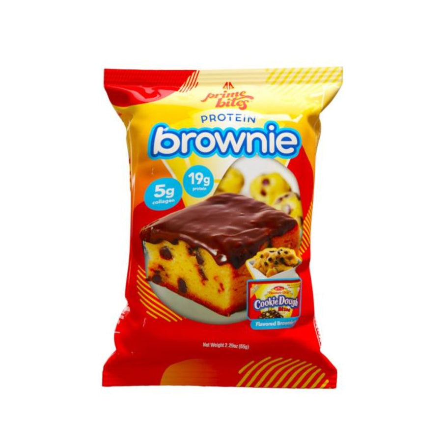 Alpha Prime Protein Brownie Bites Healthy Snacks Alpha Prime Size: 12 Packs Flavor: Glazed Cookie Dough Bites