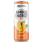 Optimum Nutrition Essential Amino Energy Energy Drink Optimum Nutrition Size: 12 Cans Flavor: Orange Blast