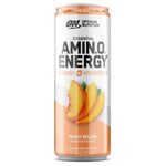 Optimum Nutrition Essential Amino Energy Energy Drink Optimum Nutrition Size: 12 Cans Flavor: Peach Bellini