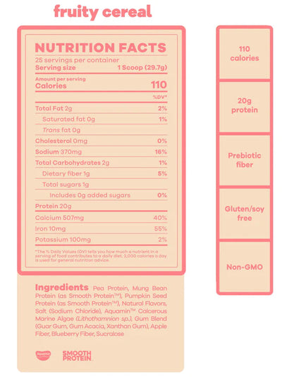 #nutrition facts_2 lbs. / fruity cereal