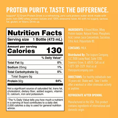 #nutrition facts_12 Bottles / Lemonade