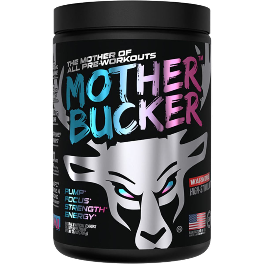 Bucked Up Mother Bucker Pre Workout Pre-Workout Bucked Up Size: 30 Servings Flavor: Miami (Strawberry / Mango / Pineapple)