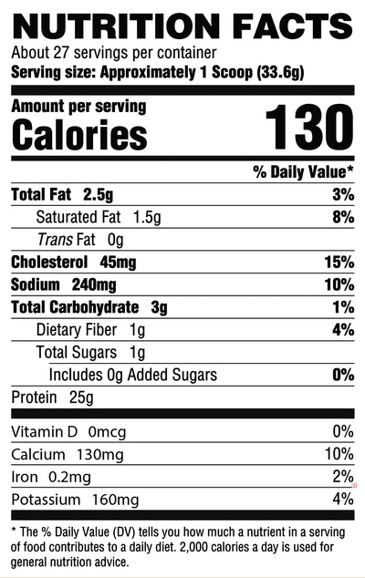 #nutrition facts_2 lbs. / Cinnamon Crunch