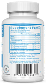 Omega-3 Plus Vitamins PEScience Size: 120 Capsules