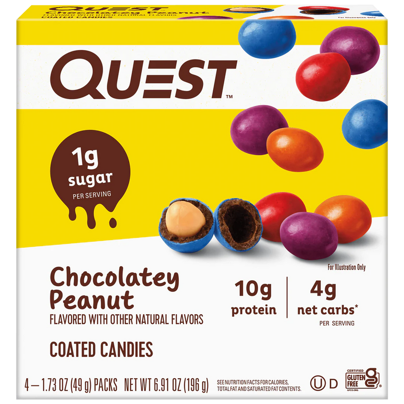 Quest Chocolatey Coated Peanut Candies