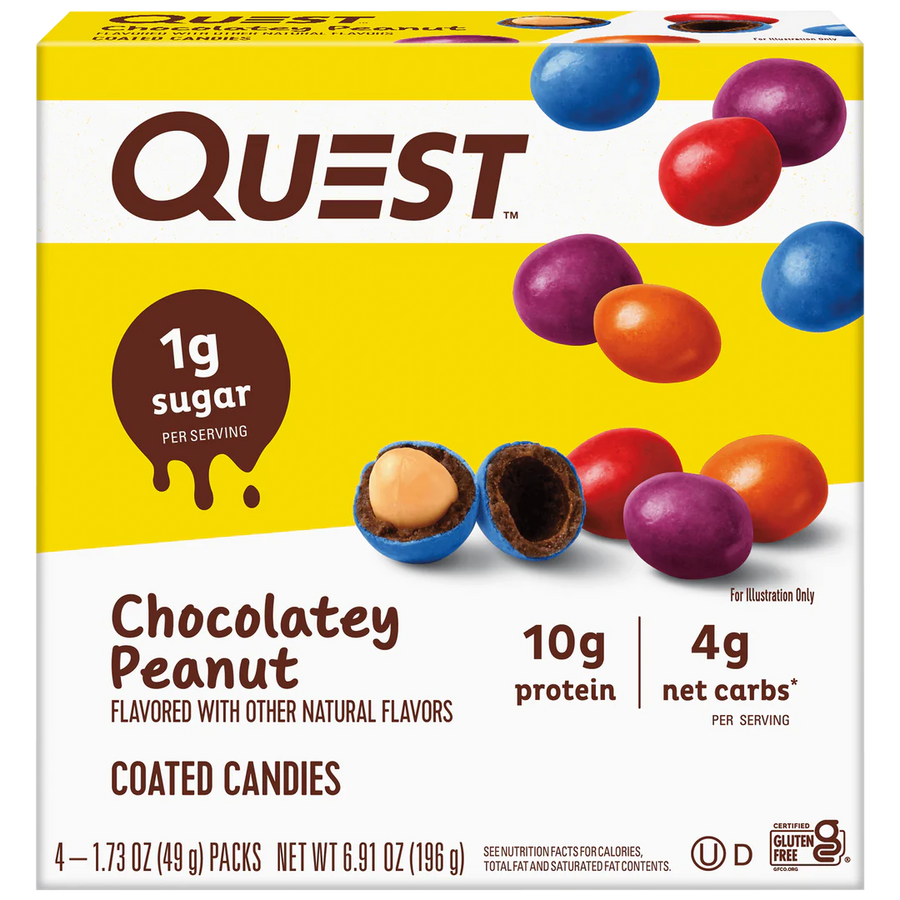 Quest Chocolatey Coated Peanut Candies