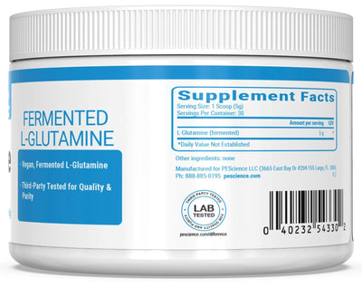 TruGlutamine Single Ingredient PEScience Size: 30 Servings