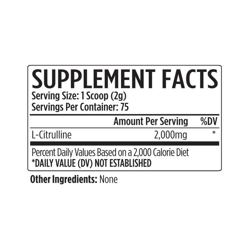 VMI L-Citrulline Pure Pump Powder