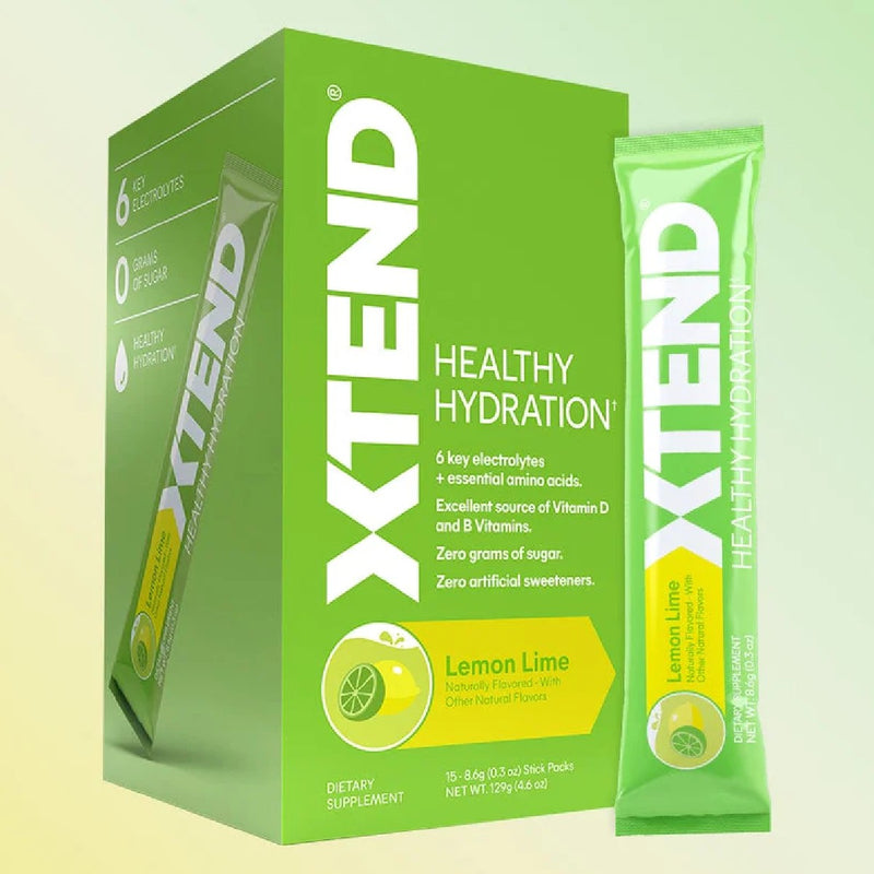 XTEND Healthy Hydration Aminos Scivation Size: 15 pack Flavor: Lemon Lime