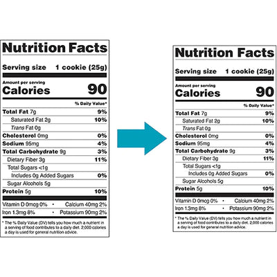 #nutrition facts_8 Cookies / Chocolate Cake