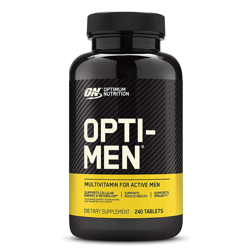 Opti-Men Multivitamin Vitamins Optimum Nutrition Size: 240 Tablets