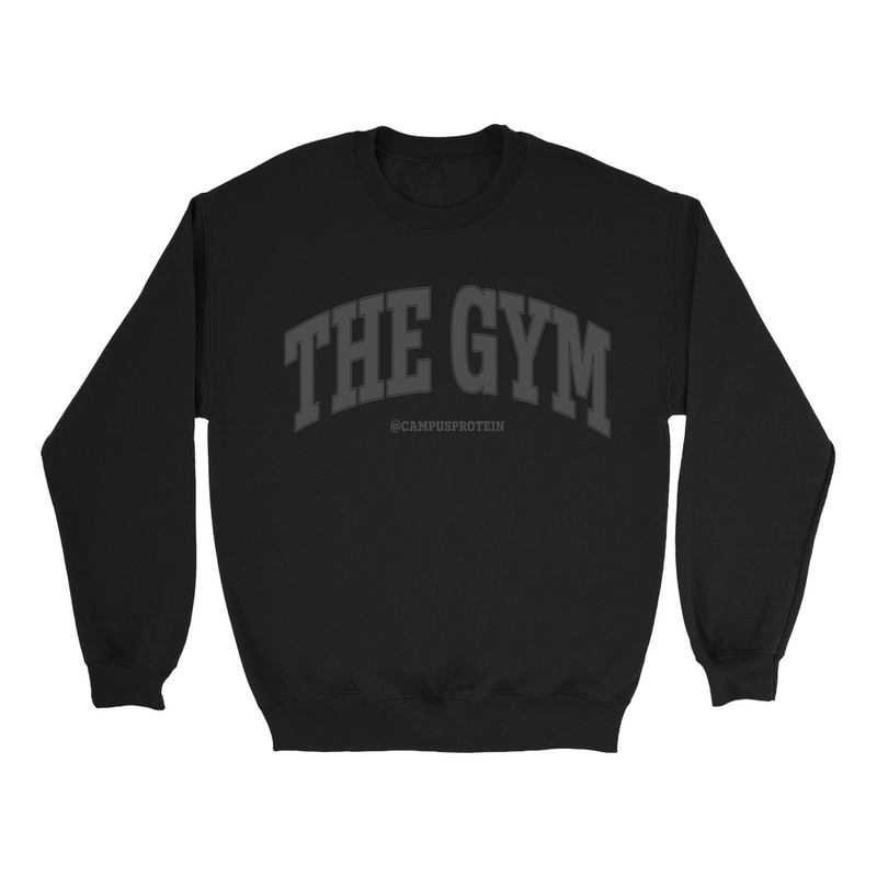 the gym sweatshirt Apparel & Accessories CampusProtein.com Colors: Black Sizes: Small (S)
