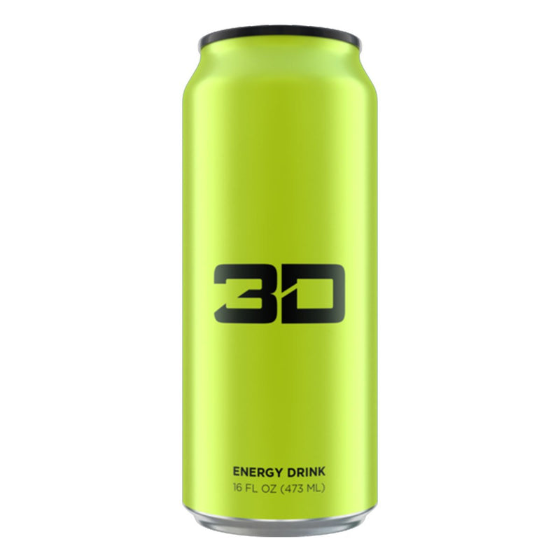 3D Energy Drinks Green