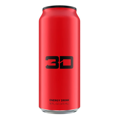 3D Energy Drinks Red