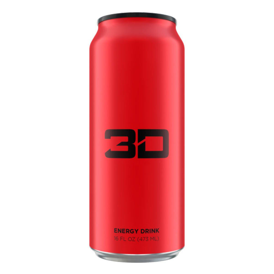 3D Energy Drinks Red
