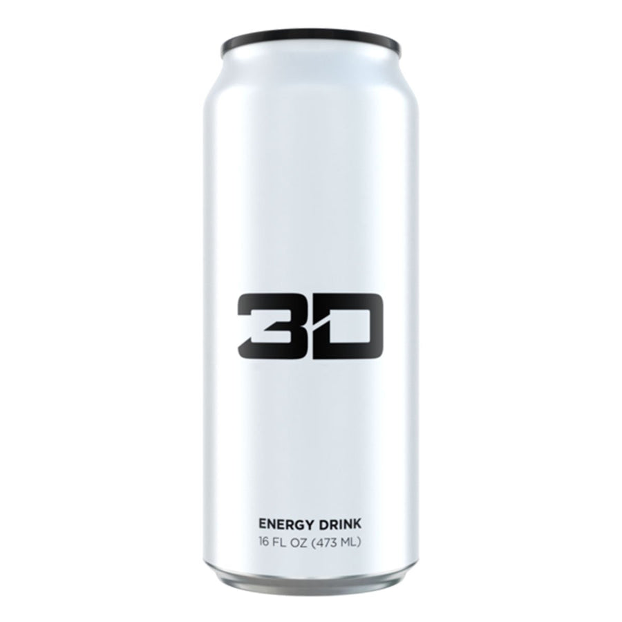 3D Energy Drink Energy Drink 3D Energy Size: 12 Cans Flavor: White (Grapefruit)