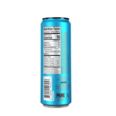 #nutrition facts_12 Cans / Blue Raspberry