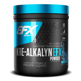 EFX Sports Kre-Alkalyn Powder Muscle Building EFX Sports Size: 110 Servings Flavor: Blue Frost, Mango, Rainbow Candy, Neutral