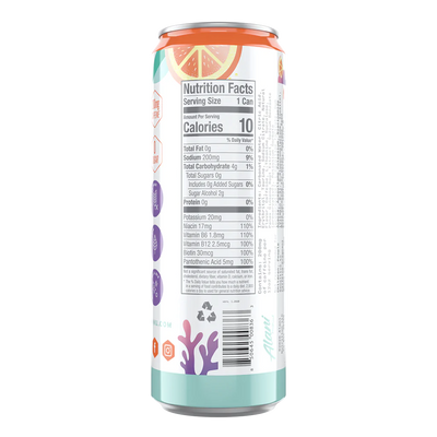 #nutrition facts_12 Cans / Mimosa