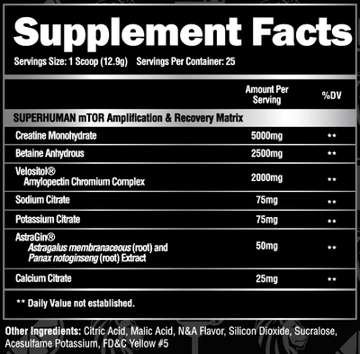 Alpha Lion Superhuman Post Vitamins & Supplements Alpha Lion Size: 25 Servings Flavor: Gainy Smith Apple (Green Apple Candy), Muscle Marg (Lemon-Lime Margarita)