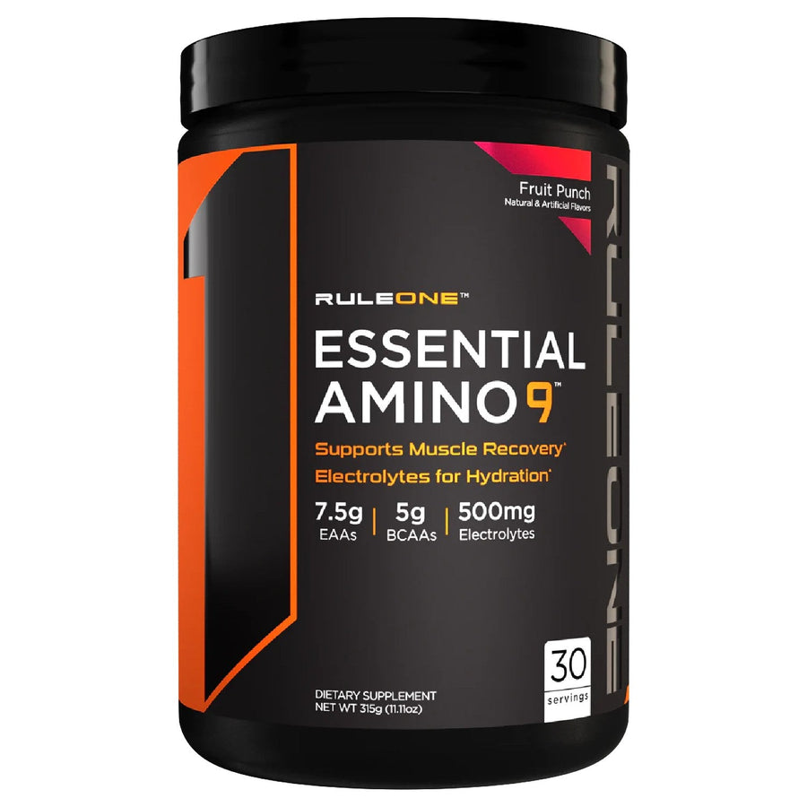 R1 Essential Amino 9 Aminos Rule One Size: 30 Servings Flavor: Fruit Punch