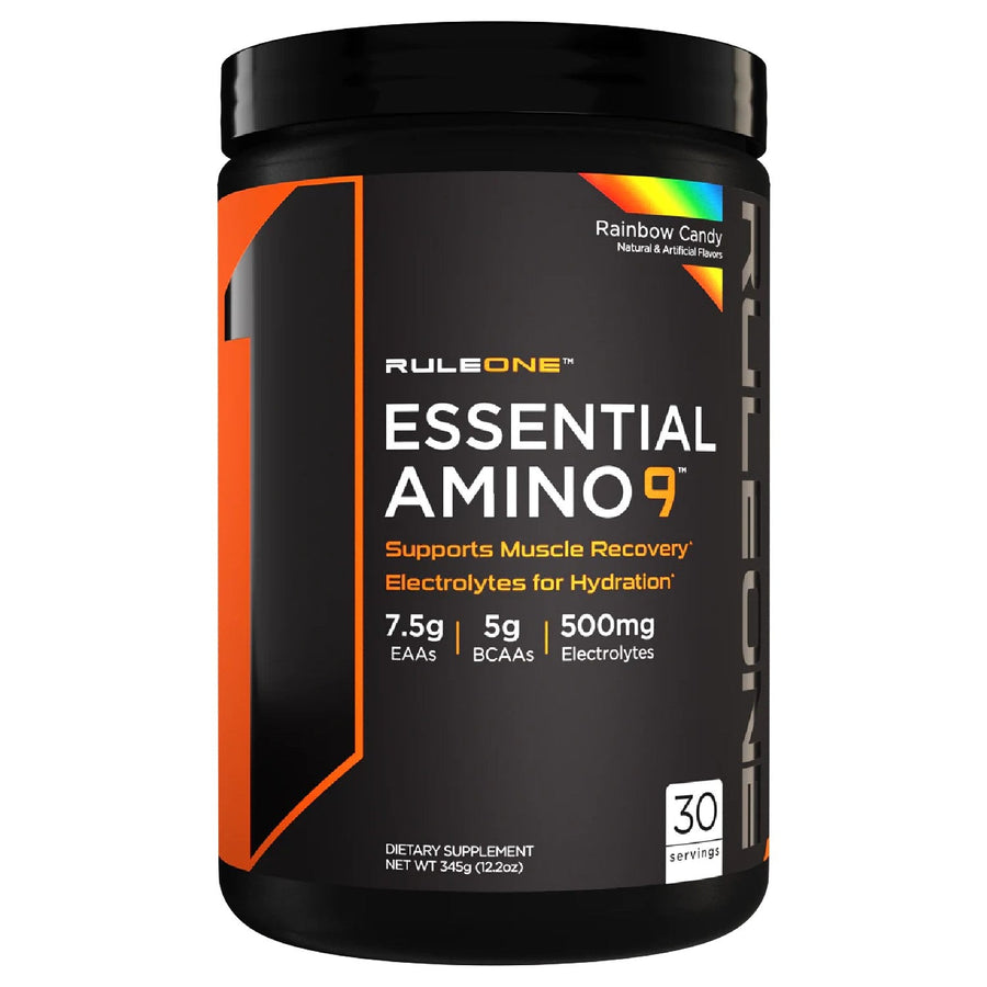 R1 Essential Amino 9 Aminos Rule One Size: 30 Servings Flavor: Rainbow Candy