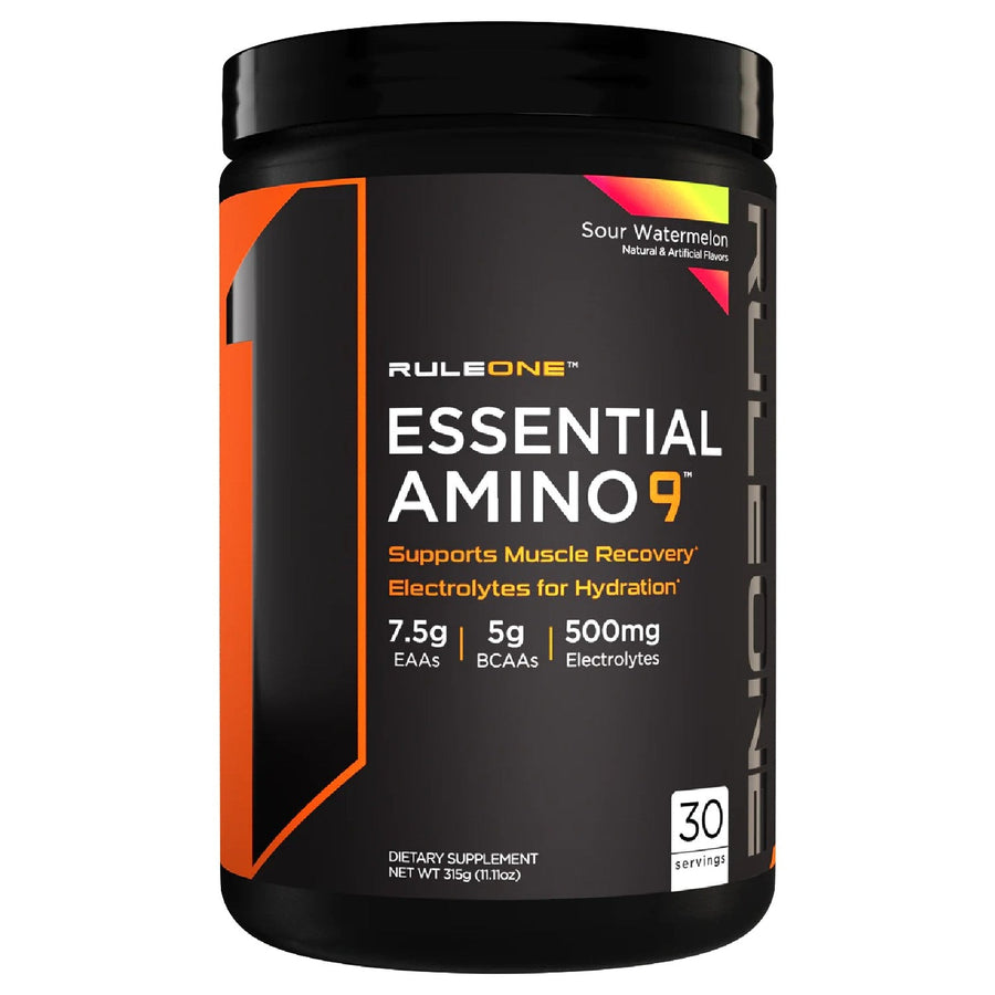 R1 Essential Amino 9 Aminos Rule One Size: 30 Servings Flavor: Sour Watermelon