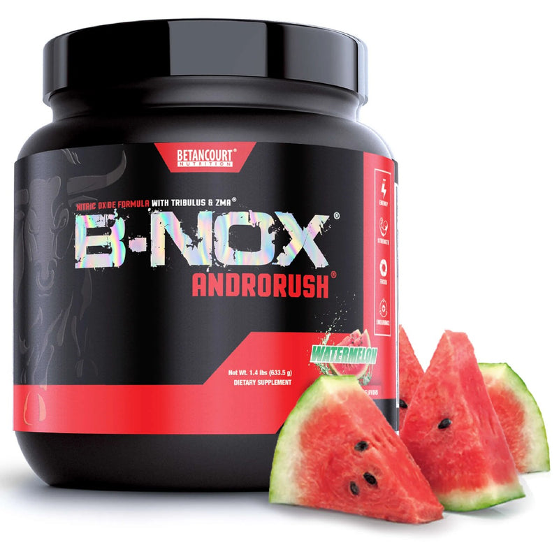 Betancourt B-Nox Androrush Pre Workout Pre-Workout Betancourt Nutrition Size: 35 Servings Flavor: Watermelon