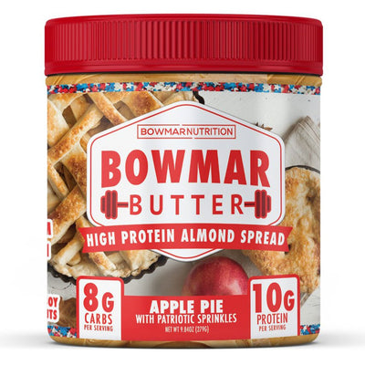 Bowmar Nutrition High Protein Nut Butter Spread l Sarah Bowmar l Apple Pie