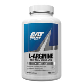 L-Arginine Single Ingredient GAT Size: 180 Tablets