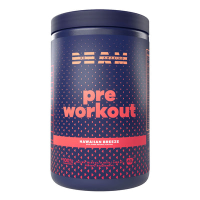 BEAM pre workout Pre-Workout BEAM: Be Amazing Size: 40 Scoops Flavor: Hawaiian Breeze
