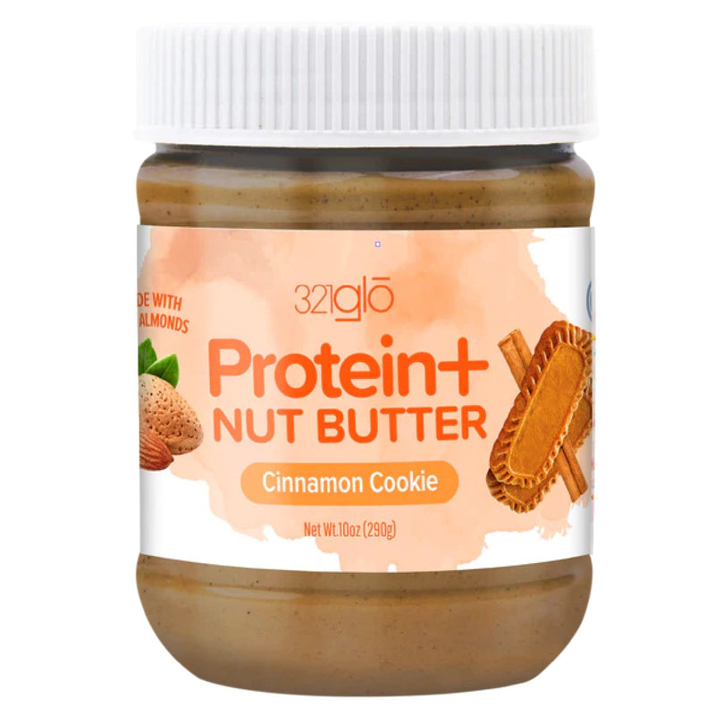 321 GLO Nut Butter Healthy Snacks 321 GLO Size: 1 Jar Flavor: Cinnamon Cookie
