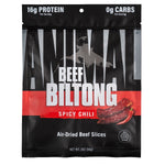 ANIMAL Beef Biltong Protein Food ANIMAL Size: 2 OZ Flavor: Spicy Chili