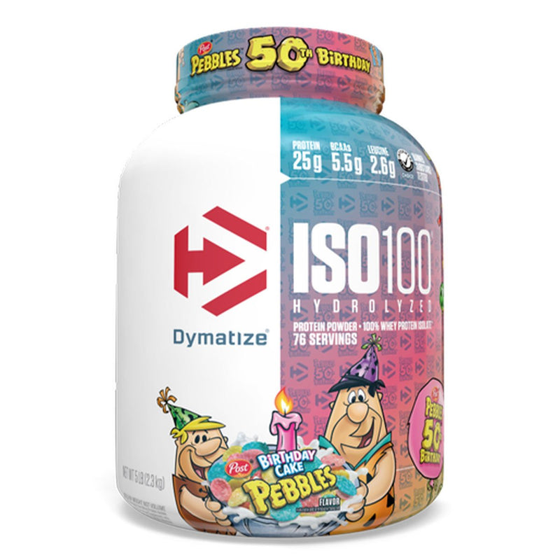 Birthday Cake Iso100 Whey Protein by Dymatize Supplement Fruity Pebbles