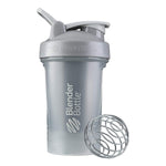 BlenderBottle Classic V2 Shaker Cup shaker bottle Blender Bottle Size: 20oz Color: Pebble Grey