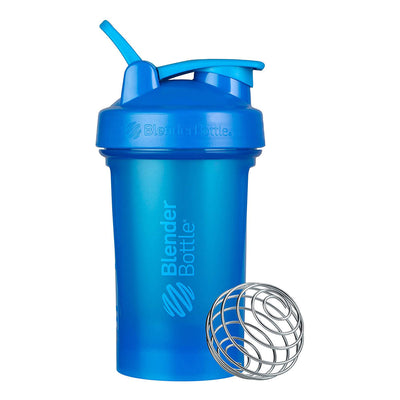 BlenderBottle Classic V2 Shaker Cup shaker bottle Blender Bottle Size: 20oz Color: Ocean Blue