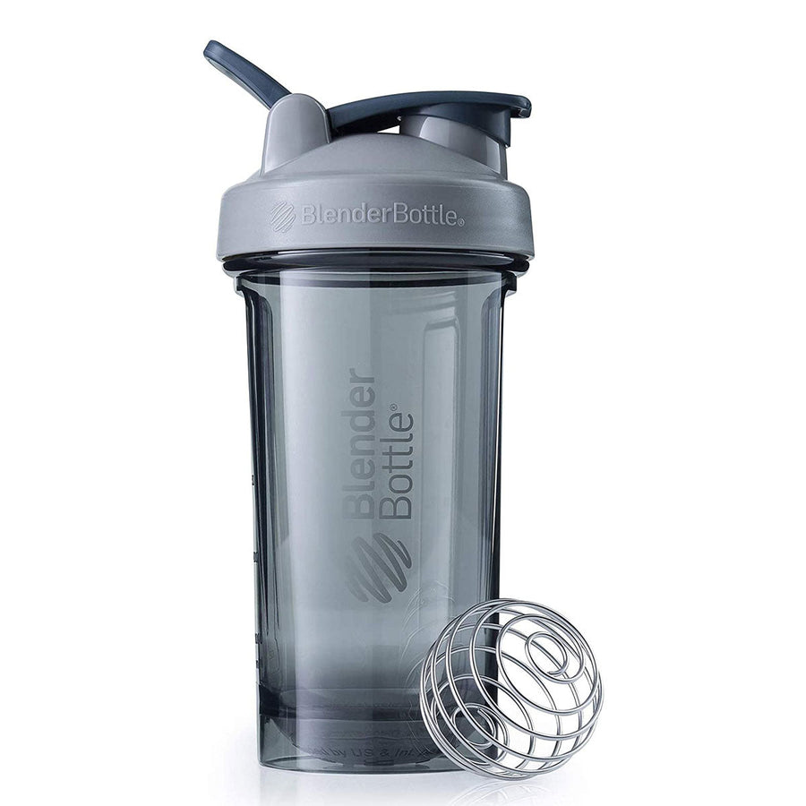 BlenderBottle Pro Series shaker bottle Blender Bottle Size: 24 Oz Color: Pebble Grey