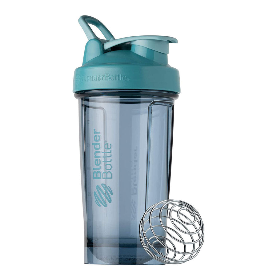 BlenderBottle Pro Series shaker bottle Blender Bottle Size: 24 Oz Color: Cerulean Blue