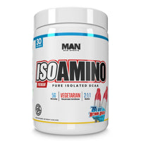 MAN Sports ISO Amino BCAA Supplement Blue Bomb sicle