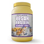 Bowmar Nutrition Vegan Protein Powder Supplement by Sarah Bowmar l Blueberry Donut