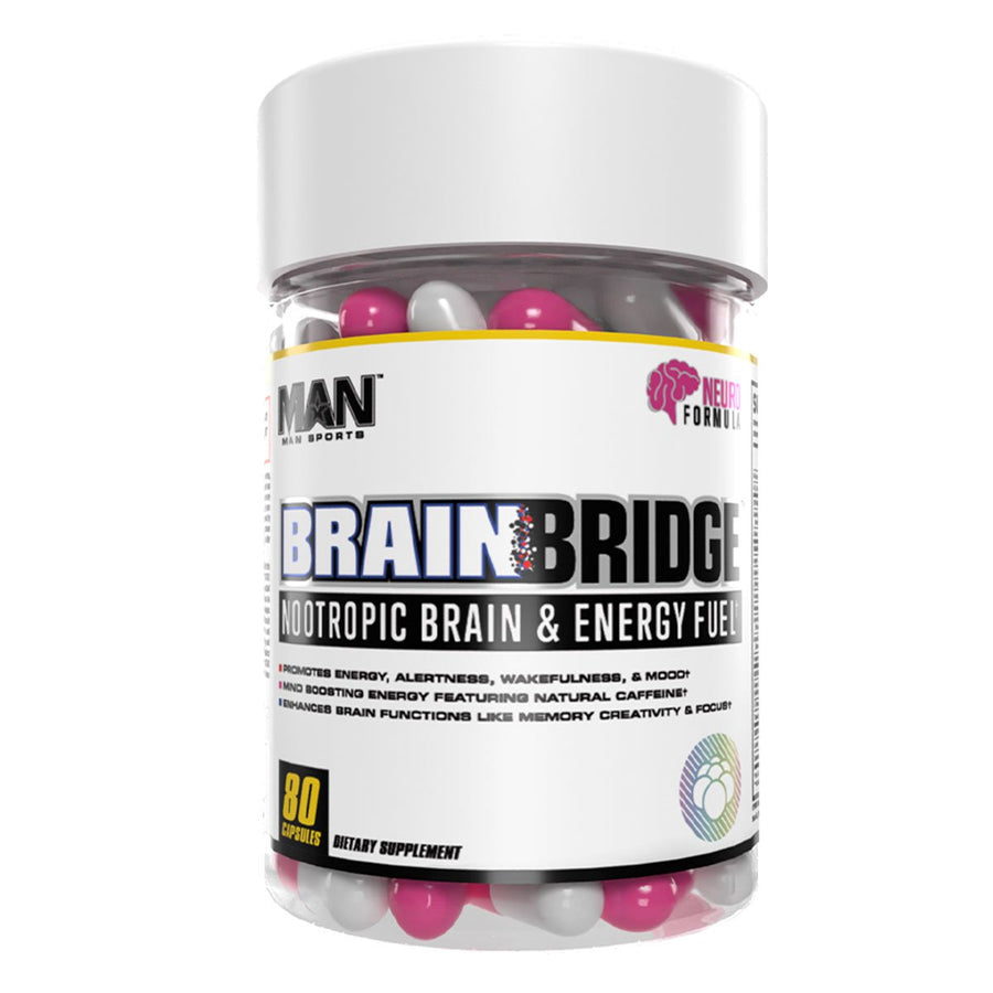 Brain Bridge Focus Nootropic MAN Size: 80 Vegetarian Capsules Flavor: Unflavored
