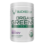 Bucked Up Organic Greens Supplement Mixed Berry
